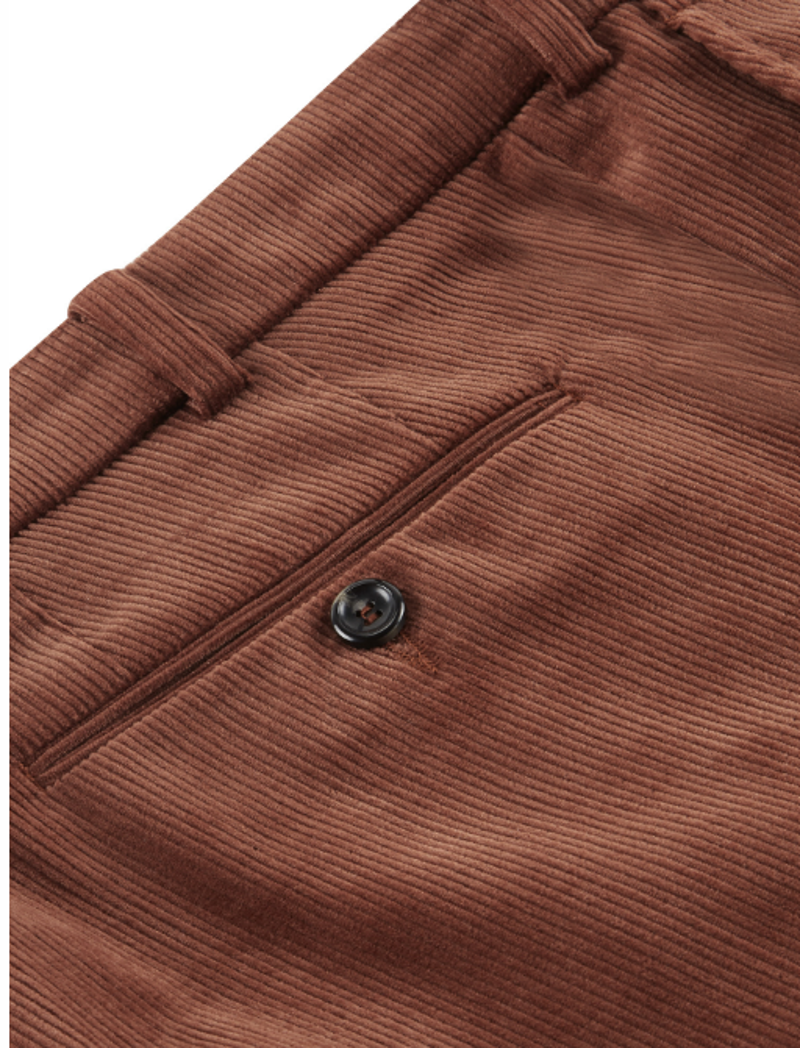 Prestige San Remo Cord Dark Orange 76383/58-2